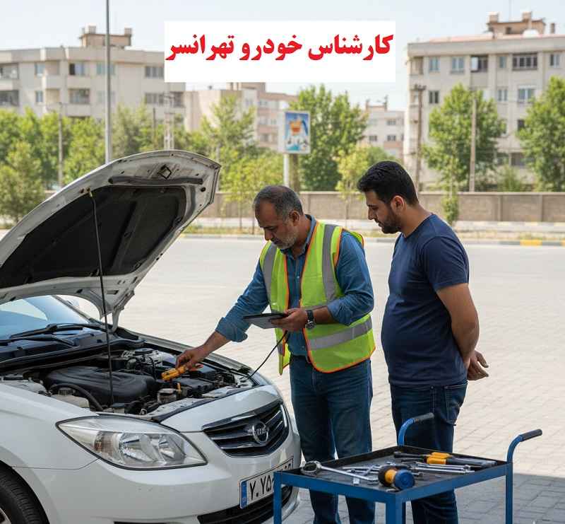 کارشناس رنگ خودرو تهرانسر