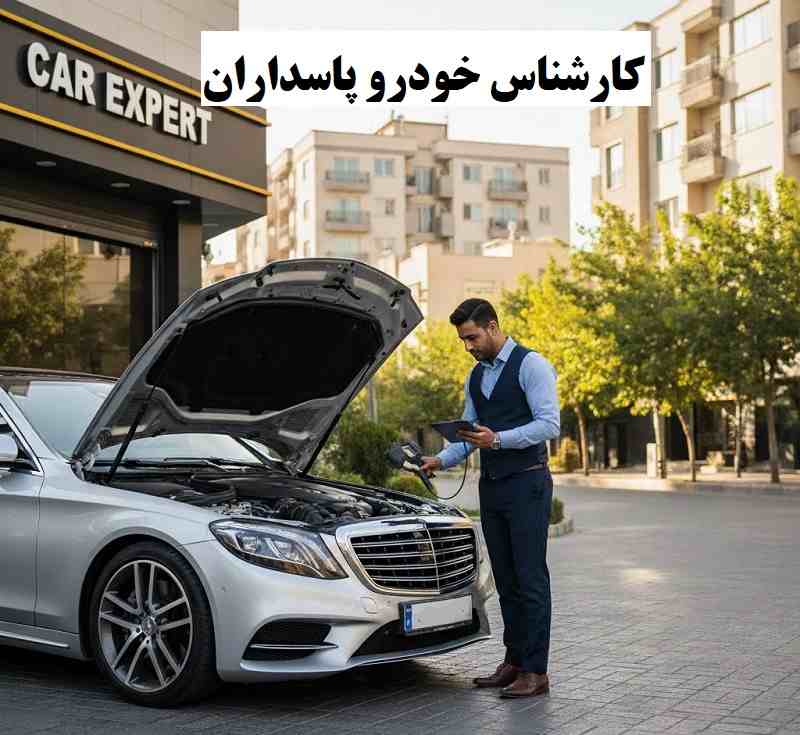 کارشناس رنگ خودرو پاسداران