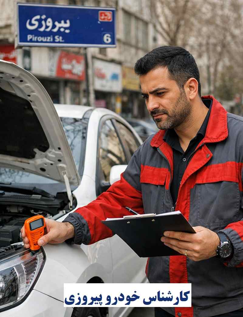 کارشناس خودرو خیابان پیروزی